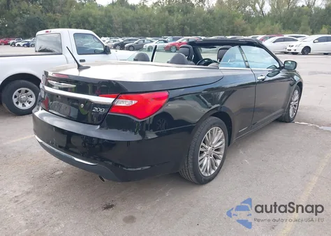 2013 Chrysler 200 Limited z USA, uszkodzony, nr VIN 1C3BCBFG1DN513805